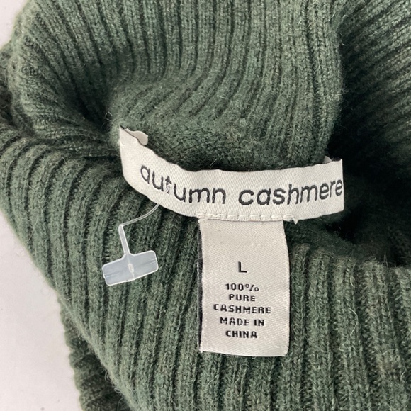 Autumn Cashmere Sleeveless Turtleneck Sweater Dress - Picture 8 of 8